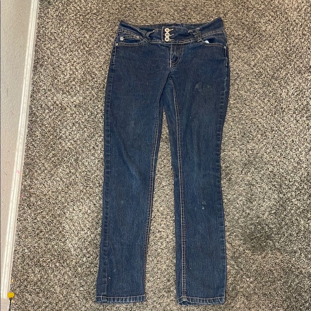 Angels Jeans Dark Blue Skinny Jeans